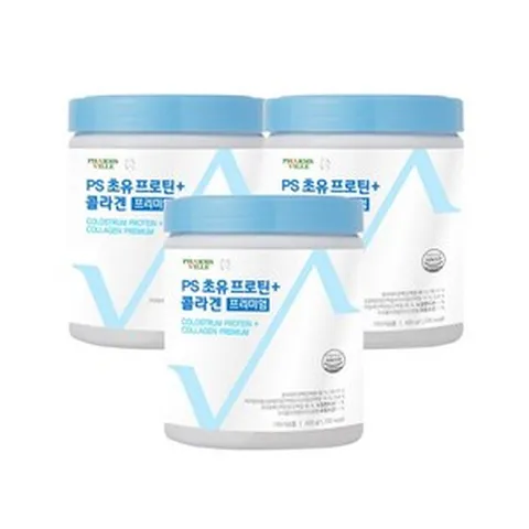 PS 초유프로틴+콜라겐 프리미엄 420g 3통, 3개