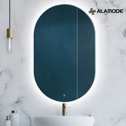 [아라모드] LED 양타원 간접 조명거울 AM-M202, 500 X 800, 주광색(5700K), 1개