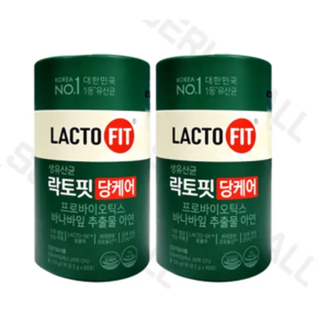 (정품제품) 락토핏 당케어 2g x 60포 2통 (재고보유 00개), 120g, 2개