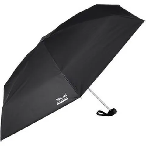 【2022년】WPC 양산 IZA Type:Compact 블랙 53cm컴팩트 완전 차광 자외선차단 100% 맑음 겸용 남성 여성 접이식우산 ZA003-900