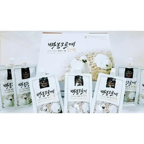 백봉오골계 즙 90% 진액 액기스(60봉)/먹교수 이영*방송 특가-(한달분/부모님외 건강효도선물즙 백봉춘천농장), 30개, 상세정보참조, 110ml