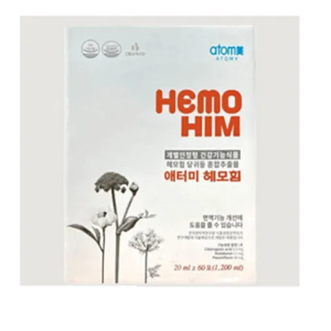 애터미 헤모힘 60포 4개 (총240포) (겉박스 및 비표제거), 1.2L