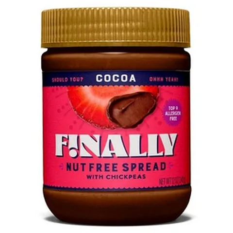 드디어! 클래식 견과류 프리 스프레드 | 견과류가 없는 땅콩 버터 맛 버터처럼 사용 훌륭한 맛의 건강한 간식 #1 성분: 슈퍼푸드 병아리콩! |100% 식물 기반 상위 9가지 알레, 340g, 초콜릿 355ml(12온스), 1개
