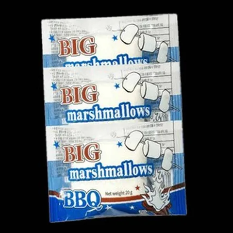 LETEO-협력업체 비비큐용빅 BBQ빅 3개 대용량 마시멜로우, 1개