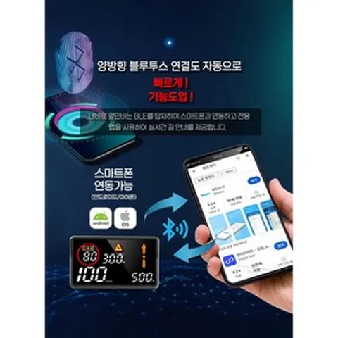 현대폰터스 V300 헤드업디스플레이 T HUD 만도 HUDT HUDQ UI 스마트 SMART GPS HUD, 10000개