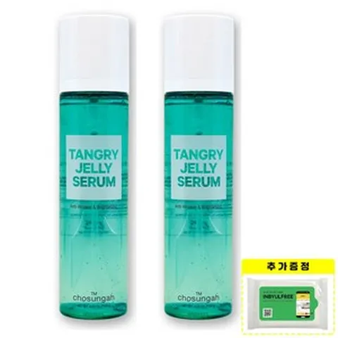 조성아 3초 젤리락킹 탱글이 콜라겐 젤리 세럼 120g X 2 + 인별프리 물티슈 10매