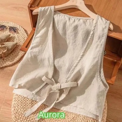 여름끈조끼 니트뷔스티에 빅사이즈 단색 짧은, 11_특대【130145Catties】+녹빨간색, 1개