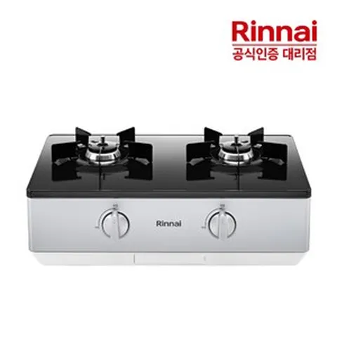 린나이 2구 과열발지 가스레인지 RTR-642BJ 2024년형, LNG, LNG