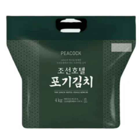 조선호텔김치 포기김치 4kg + 열무김치 1.5kg/ 아삭함 열무비빔밥 이중패키지포장 매콤