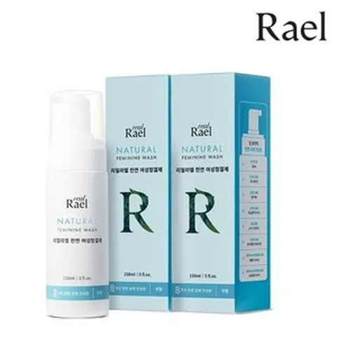 라엘 리얼라엘 천연 여성 청결제 150ml 2개 SET, 리얼라엘 천연 여성 청결제 150ml*2개, 1개