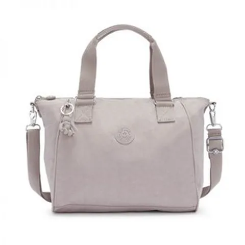 키플링 Kipling 베이직 아이즈 와이드 오픈 아미엘 미디엄 핸드백 그레이 그리스 숄더백 가방 108527