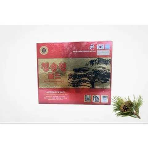 (최신상품)청송원 골드 500mgX180 캡슐(송침유100%) 최신 제조 [원산지:국산], 1개, 180캡슐