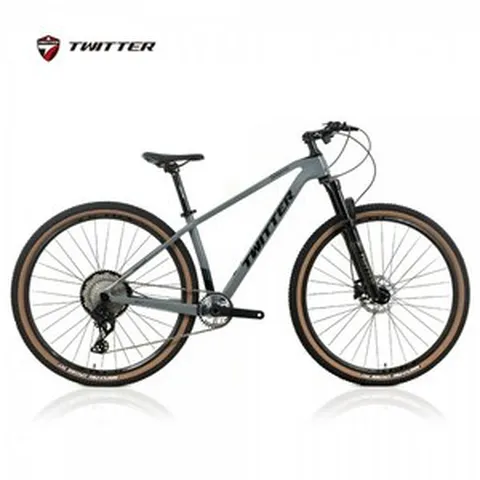 트위터자전거 WARRIOR EDS OX 무선전자변속 13단 풀카본 에어샥, 17/27.5, 85%조립, 레드