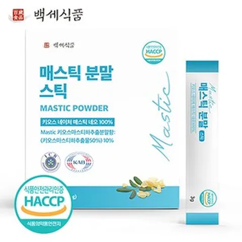 매스틱검 분말 스틱 3g x 30포 매스틱 메스틱 검 그리스 키오스 1개/2개(3천원할인)/4+1개, 90g, 1개