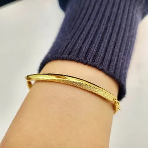 (오늘출발)여자 순금팔찌 3돈 트위스트체인 3돈 11.82g 16.5cm~18cm