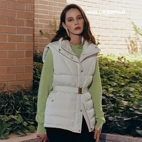 칼라거펠드 칼라거펠트 프리메라 헝가리 구스다운 베스트 마감임박!!!