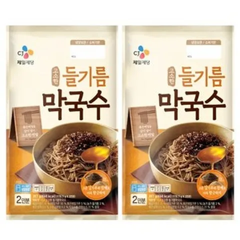 고소한 들기름막국수(2인분), 356g, 2개