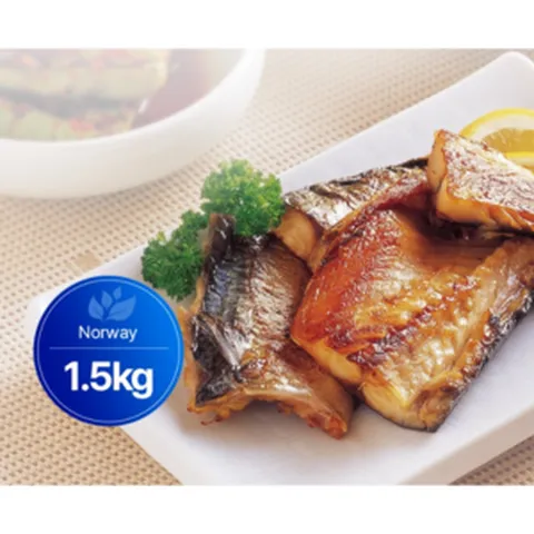 라라올라 노르웨이 고등어살 (냉동) 1.5kg, 2개