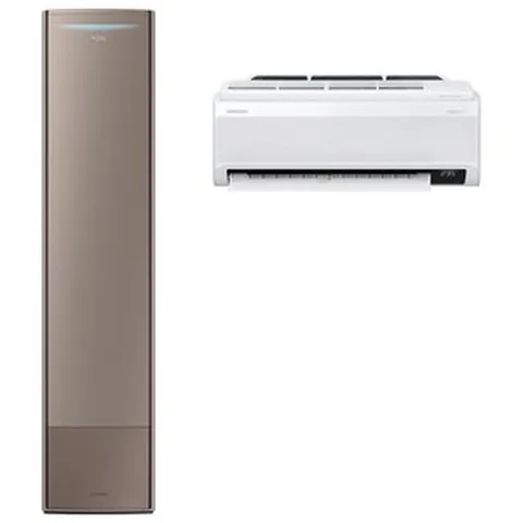삼성전자 56.9㎡+18.7㎡ BESPOKE 무풍갤러리2 에어컨 방문설치, AF17AX772BF, 멀티형, 일반배관형