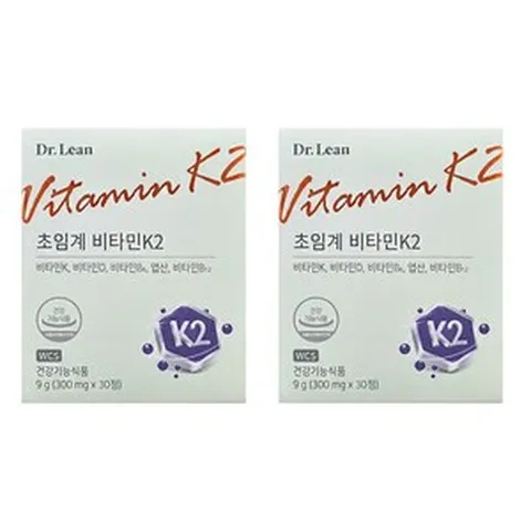 닥터린 초임계 비타민K2 30정x2박스 2개월분, 2개, 30정