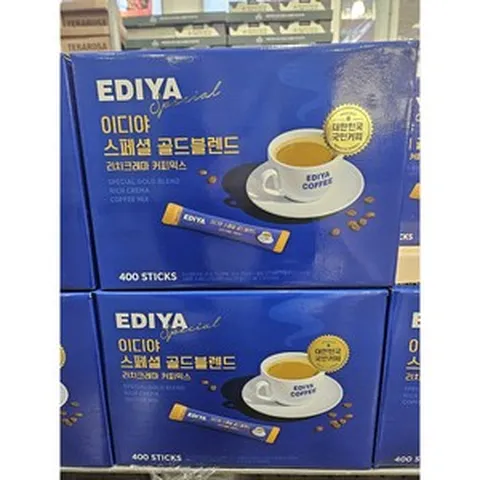 이디야 스페셜 골드블렌드 리치크레마 커피믹스 400T 코스트코, 400개입, 1개, 11g
