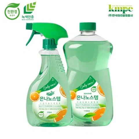 은나노스텝 시즌3 다용도 세정제 550ml+1100ml, 1개, 550ml