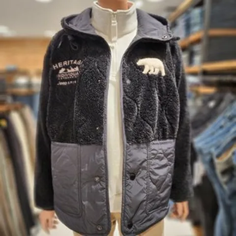 지프 [NC불광점] * 70% * 여성 뽀글이후드 퀼팅자켓!! (JM4TZF409)