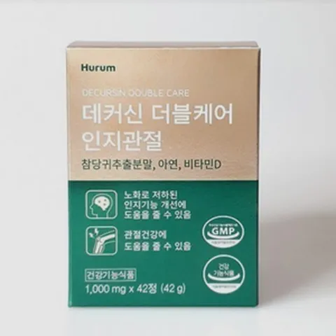 휴럼 데커신 더블케어 인지관절(84정), 84정, 2개