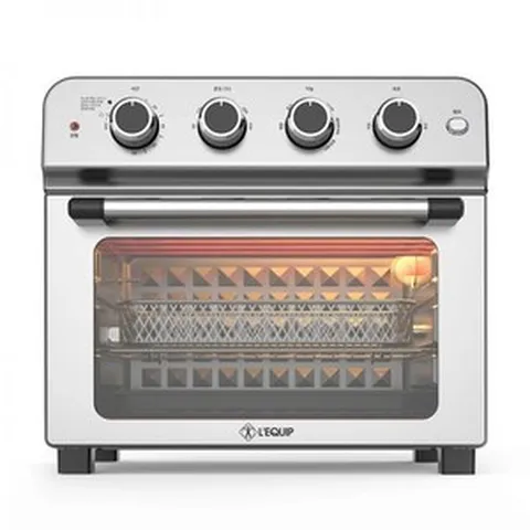 에어프라이어 고구마 대용량 감자 튀김기 가정용 오븐 리큅 스텐 대용량 에어프라이어 오븐 23L LAFMO2301SS, 실버