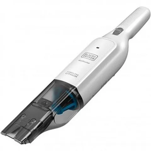 BLACK+DECKER 12V MAX 휴대용 진공 코드리스 더스트버스터® AdvancedClean™ 기본 충전기 포함 HLVC315B10, Hand Vacuum (White)