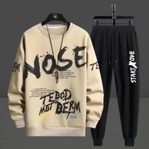 남성트레이닝복세트 남성 맨투맨 세트 루즈핏