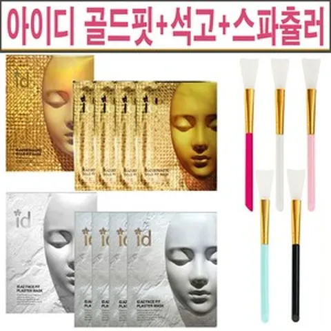 아이디에이지 더마스틱 골드핏 + 석고 마스크팩 스파츌러, 1개
