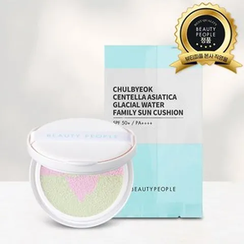 철벽녀 선쿠션 시즌3 병풀 패밀리 선쿠션 리필, 1개