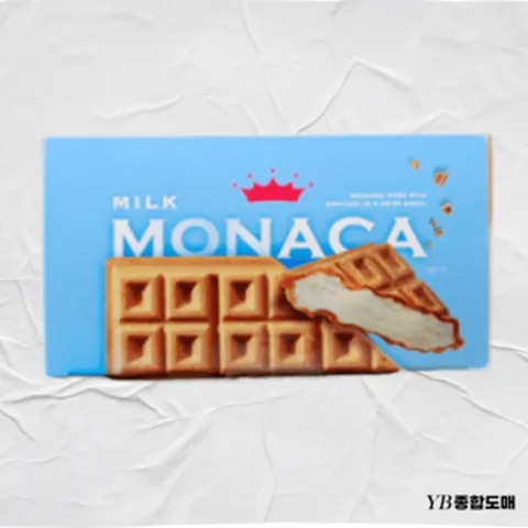 폴 바셋 우유모나카 아이스크림, 3개입, 3개, 140ml