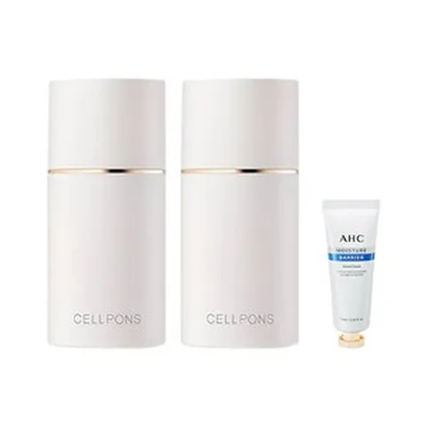셀폰즈 고래FGF2 크리미 고체세럼 50g x2 + AHC 핸드크림 75ml 증정, 2개