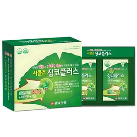 일양약품 서클존 징코플러스, 120정, 1개