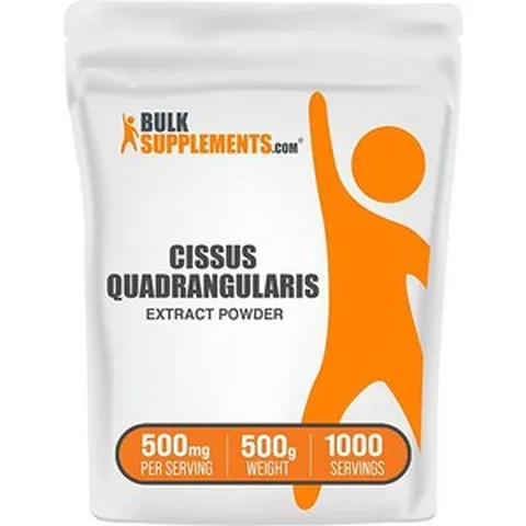 BulkSupplements.com 시서스 쿼드랑굴라리스 추출물 파우더 - 시서스 추출물 - 인대 및 힘줄 보충제 - 관절 보충제 - 뼈 및 관절 비타민 - 시서스 파우더 2426, 17.6 Ounce (Pack of 1), 500g, 1개