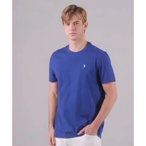 [U.S. POLO ASSN.] 코튼100 반팔 라운드티셔츠 남성