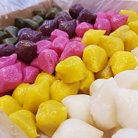 전통 수제 시골방앗간 추석 떡 오색 송편, 1kg (kg당 40알 내외), 1kg, 1개