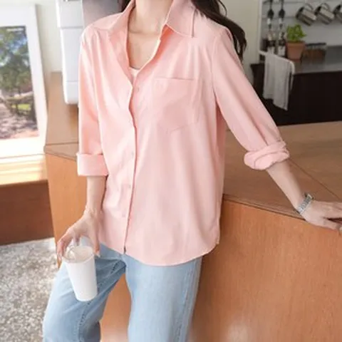 인디브랜드 컬러링 셔츠