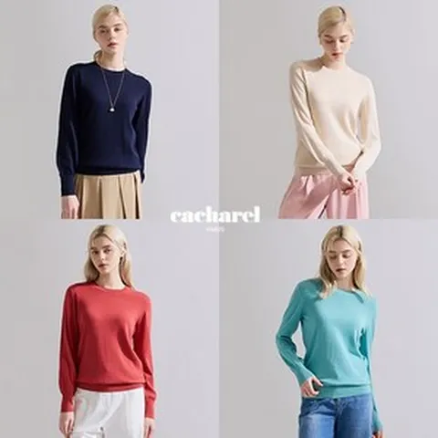 까사렐 24FW] 어텀 오가닉코튼100 니트 4종 311657