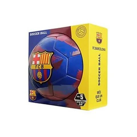 아이콘스포츠 FC 바르셀로나 라이선스 축구공 네이비 브러쉬 남색 5호 Barcelona Soccer Ball Navy, 1개