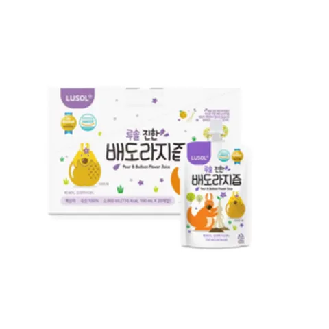 루솔이 만든 진한 배도라지즙 선물세트, 100ml, 120개
