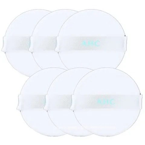 에이에이치씨 내추럴 퍼펙션 더블 쉴드 선쿠션 퍼프 6매