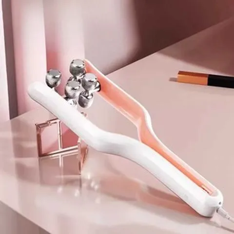 EMS롤러 리프팅 얼굴 마사지기 V페이스 롤러 기기