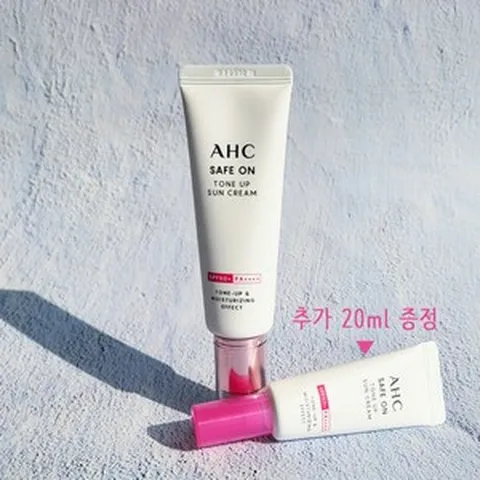AHC 세이프 온 톤업 선 세럼, 1개, 50ml