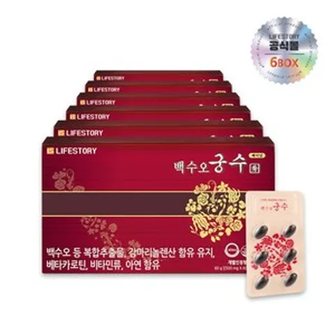 좋은버릇 백수오궁수 여성 갱년기 건강, 6개, 60정