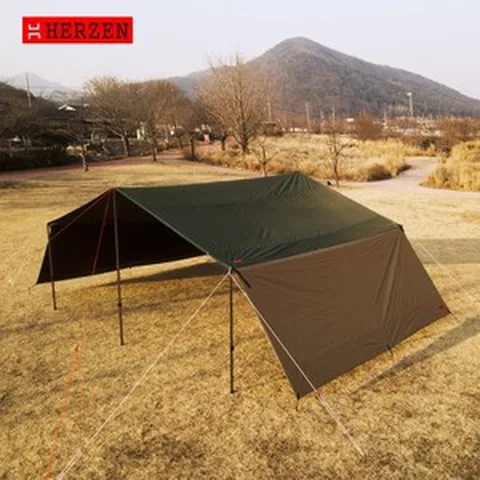 [에르젠] 엘타프 프리미엄 300D (+사이드어닝 증정), 올리브그린-스킨셋(팩셋증정), 사이드어닝(탄/1EA) 증정