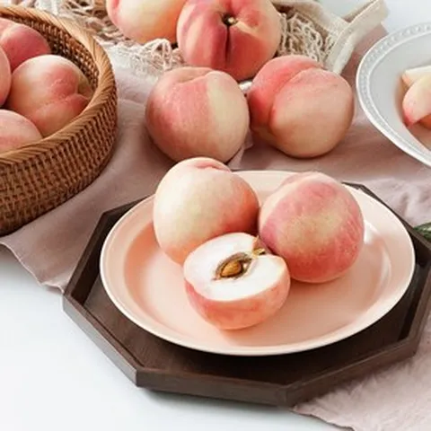 [7/1부터 순차출고] [G] 꿀당도 아삭한 딱딱이 털복숭아 1.5kg 소과 (11과내외), 1개