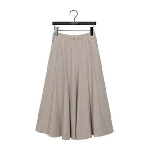 세루티1881 23WINTER 울블렌디드 플레어 스커트